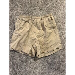 Columbia Mens Omni Shade Fishing Shorts‎ Size L Beige Outdoor Casual